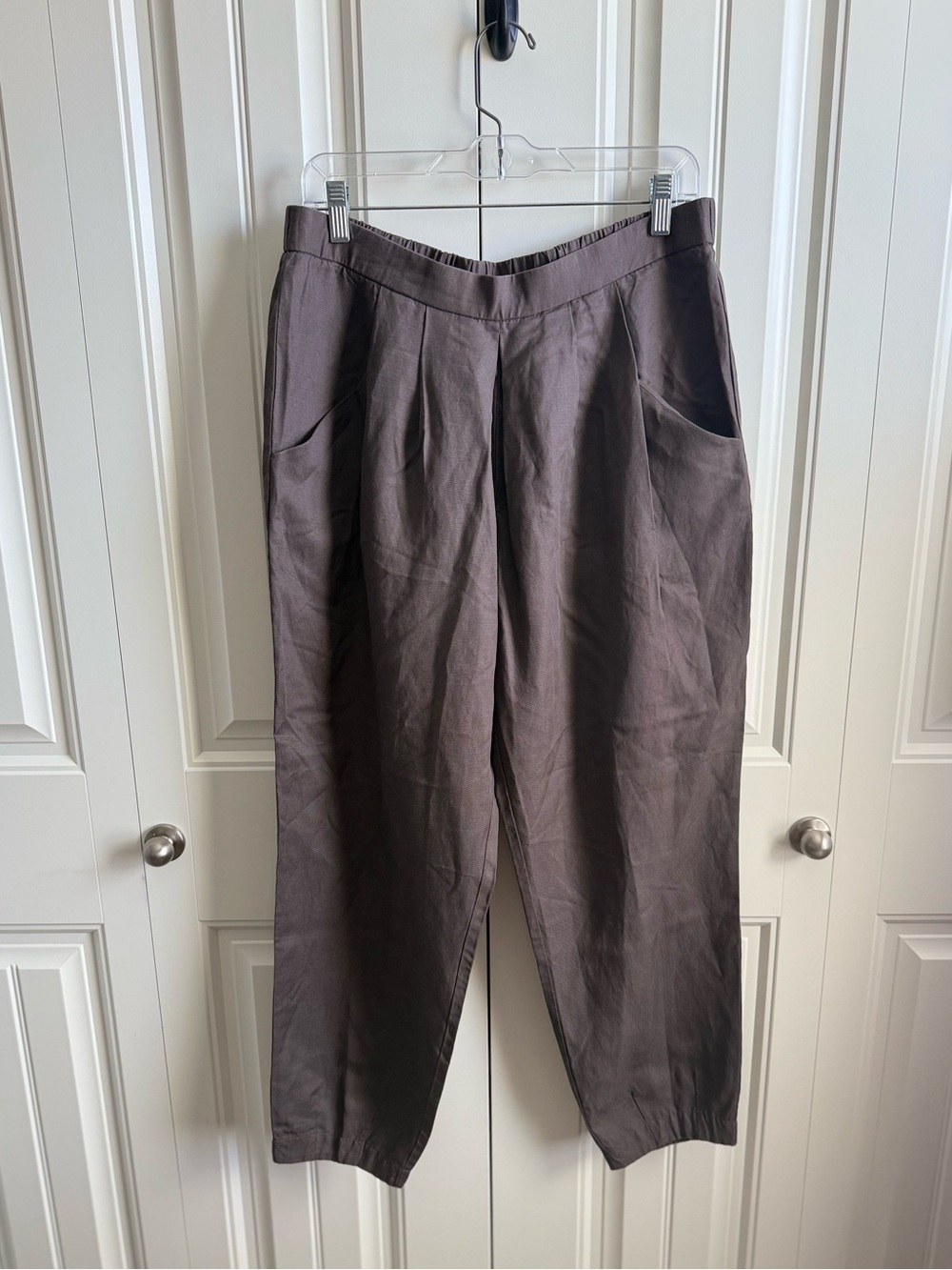 NWT Eileen Fisher Slouchy Ankle Pant (M)